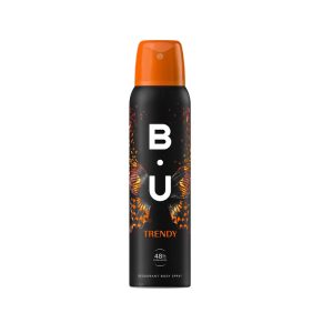Bu B.U. DEO SPREJ TRENDY BLACK 150ML