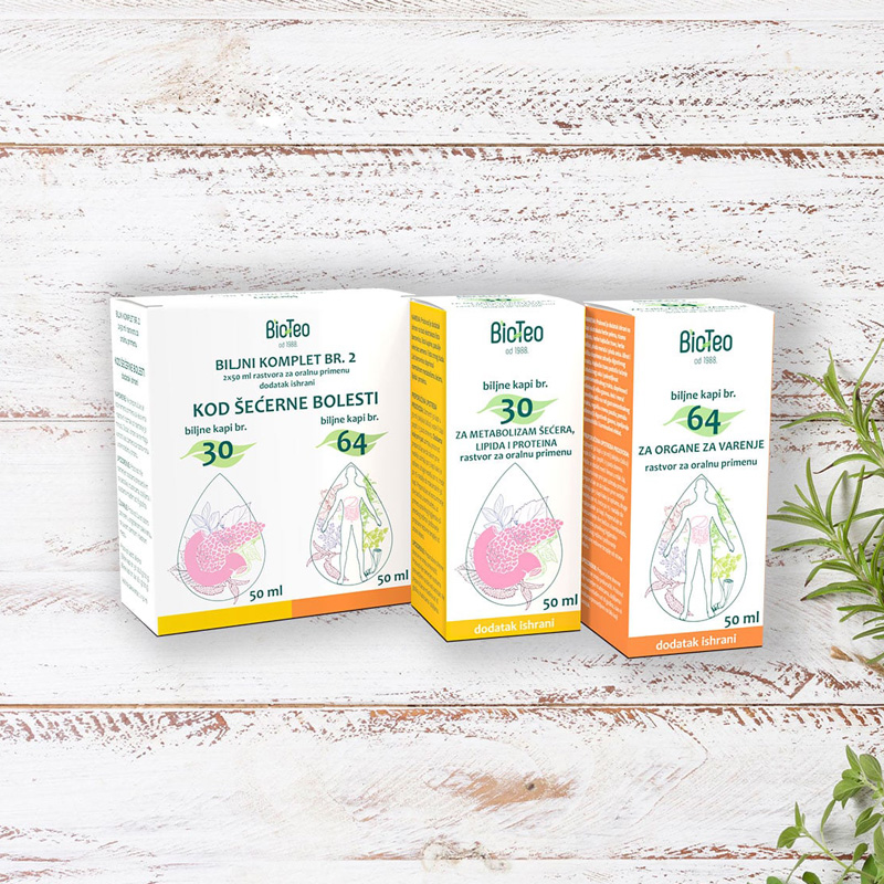 Bio Teo BIO-TEO KOMPLET BROJ 2-ANTI DIABET