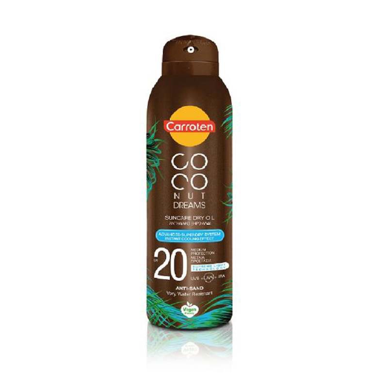 Carroten CARROTEN ULJE U SPREJU KOKOS F20 150ML