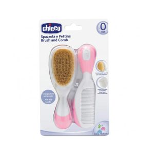 Chicco CHICCO ČETKA I ČEŠALJ PRIRODNA DLAKA 66003