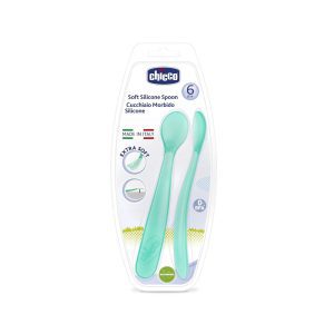 Chicco CHICCO KAŠIKA SILIKONSKA ANATOMSKA 66585