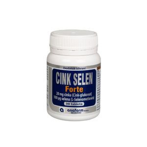 Anafarm CINK SELEN FORTE TABLETE A/30