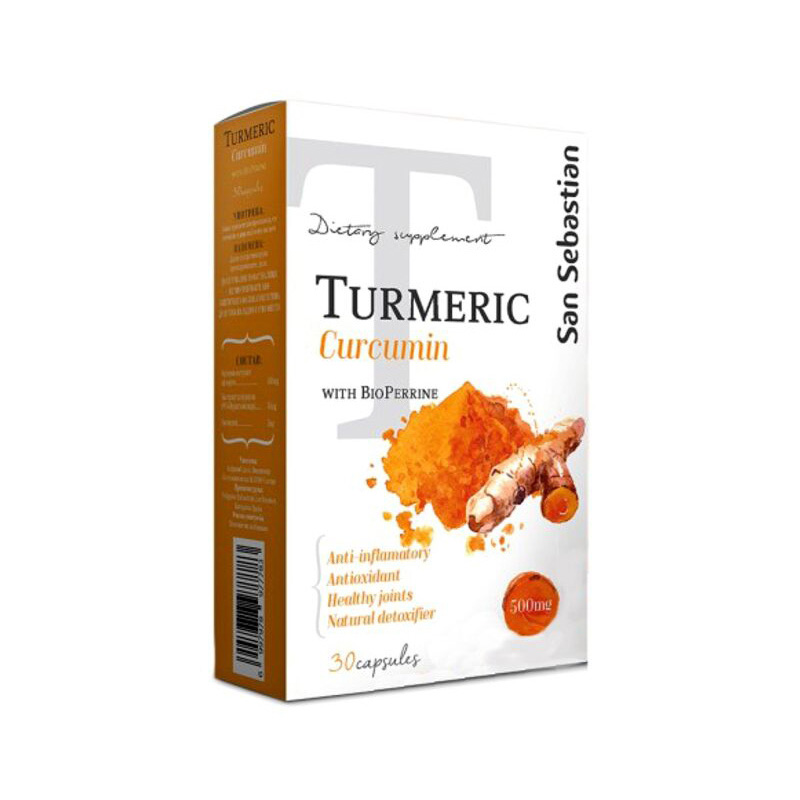San Sebastian CURCUMIN KAPSULE 30X500MG