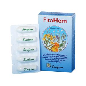 Sinefarm FITOHEM SUPOZITORIJE PROTIV HEMOROIDA