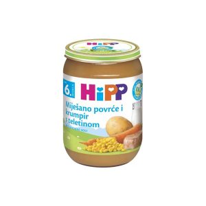 Hipp HIPP KAŠICA TELETINA/POVRĆE/KROMPIR 190G