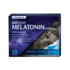 Strong Nature MELATONIN KAPSULE A/10