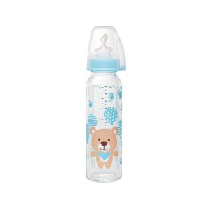 Nip Nip Flašica 250Ml Staklena/široka Cucla/Uzana