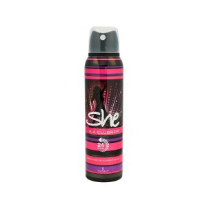 She SHE CLUBBER DEO 150ML