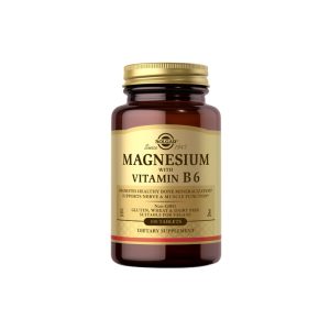 Solgar Magnezijum + Vitamin B6, 100 tableta