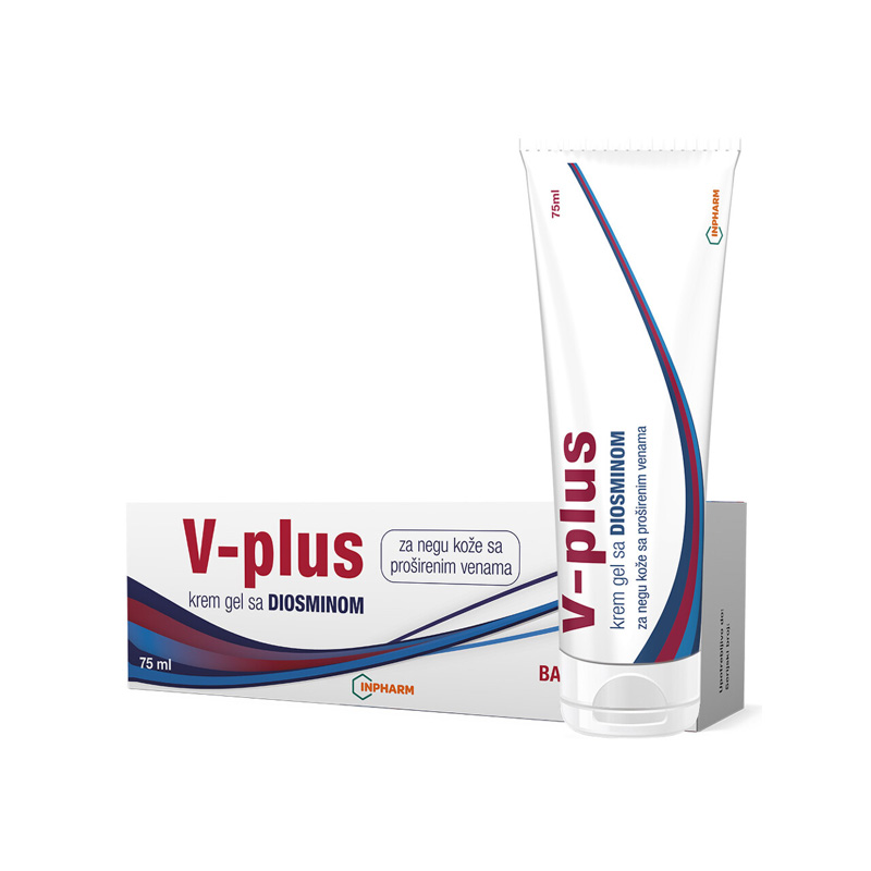 Inpharm VENODIA PLUS KREM GEL 75ML