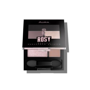Aura AURA PALETA SENKI ZA OČI ROSY
