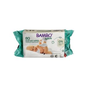 Bambo Vlažne Maramice Nature Eco, 80 komada