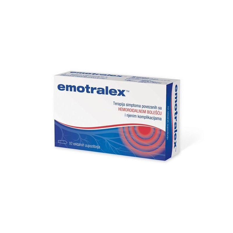Servier Healthcare Emotralex Supozitorije A/10