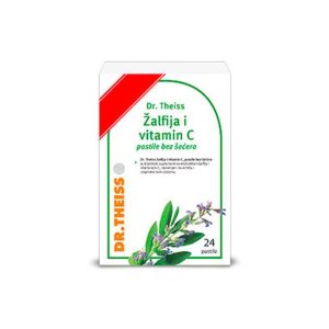 Dr.Theiss Pastile Zalfija + Vitamin C Bez Secera