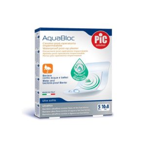 Pic Pic Aquabloc Sterilne Komprese Samolepljive 10X8 A/5