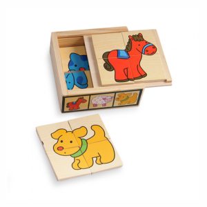 Pino Pino Slagalica Divlje I Domace Zivotinje 6X4 6861