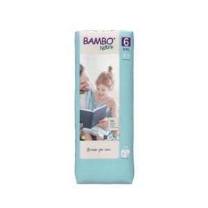 Bambo Nature Eco Pelene 6, 40 komada + GRATIS maramice