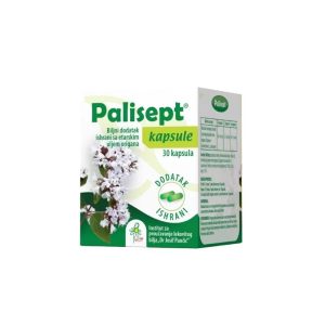 Palisept Biljne Kapsule kod Urinarnih Infekcija, 30 Kapsula
