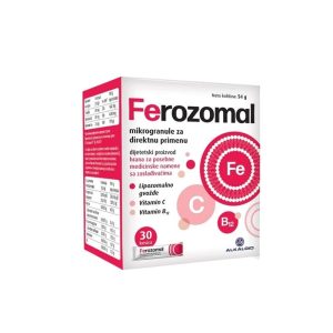 Ferozomal mikrogranule za direktnu primenu, 30 kesica