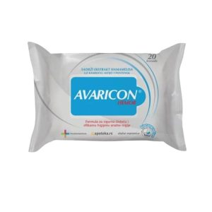 Avaricon Hemor vlažne maramice 20 komada
