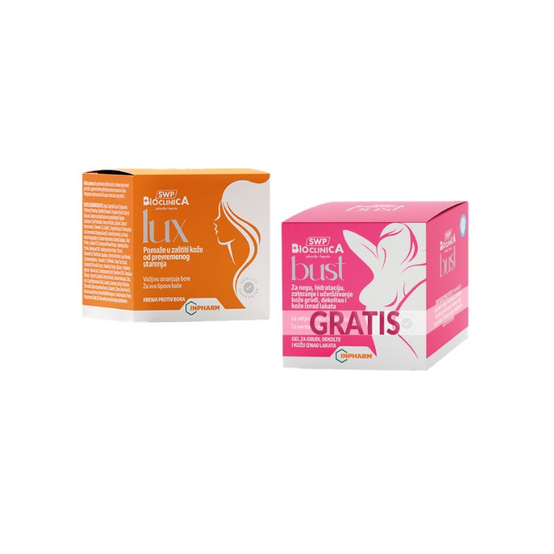 Bioclinica Bust 50ml i Lux kreme 50ml DUOPACK GRATIS 1+1