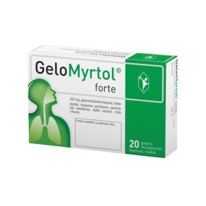 Gelomyrtol Forte kapsule za sinuse i bronhitis, 20 kapsula