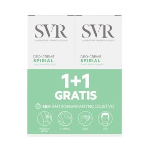 SVR SPIRIAL DEO KREMA, 50ml, Promo set 1+1, -50% NA DRUGI