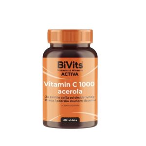 BiVits Activa Vitamin C 1000 Acerola,  60 tableta