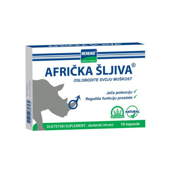 Herbiko AFRIČKA ŠLJIVA KAPSULE A/10