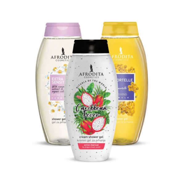 Afrodita Cosmetics-AFRODITA GELOVI ZA TUŠIRANJE 250ML