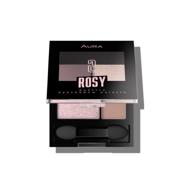 Aura AURA PALETA SENKI ZA OČI ROSY