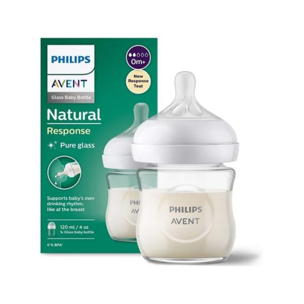 Avent AVENT FLAŠICA NATURAL RESPONSE STAKLENA 120ML