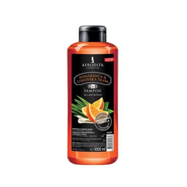 Afrodita Cosmetics Afrodita Šampon Narandža i Limun 1L
