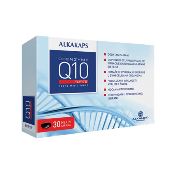 Alkaloid Alkakaps Coenzime Q10 Forte 30X30Mg