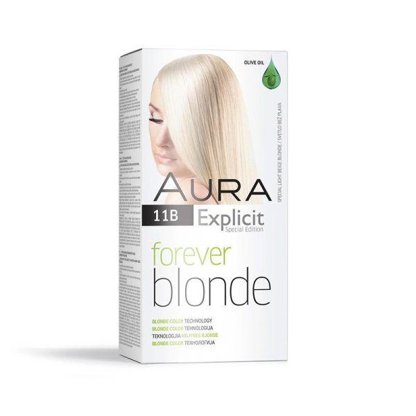 Aura Aura Farba Za Kosu Explicit Forever Blond 11.B light beige blonde
