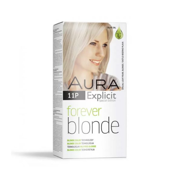Aura Aura Farba Za Kosu Explicit Forever Blond 11.P light pearl blonde