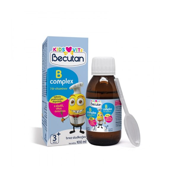 Becutan BECUTAN KIDS VITS B KOMPLEKS SIRUP