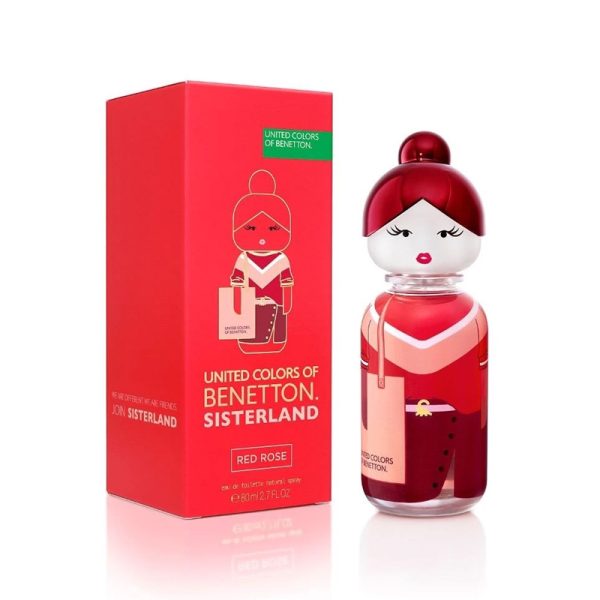 United Colors Of Benetton BENETTON SISTERLAND EDT 80ML RED ROSE