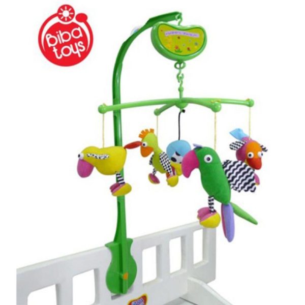 Biba Toys BIBA TOYS MUZIČKA VRTEŠKA DŽUNGLA/PTICE