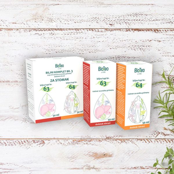 Bio Teo BIO-TEO KOMPLET BROJ 3-ZA STOMAK