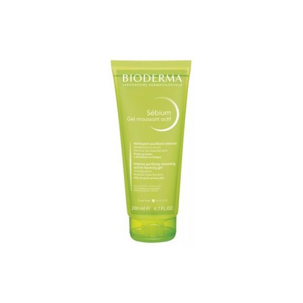 Bioderma BIODERMA SEBIUM GEL ACTIF 200ML ZELENA
