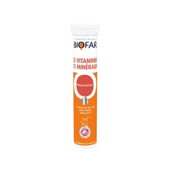Biofar BIOFAR 12+12 VITAMINA EFERVETE