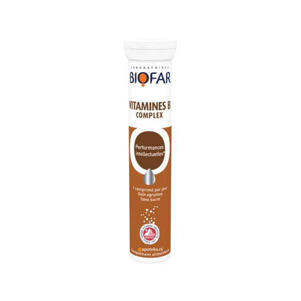 Biofar BIOFAR B-COMPLEX VITAMINA EFERVETE