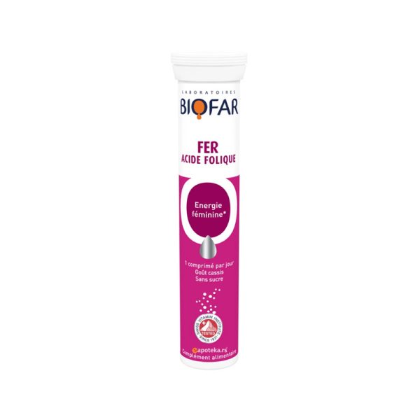 Biofar BIOFAR GVOZDJE+FOLNA KISELINA EFERVETE