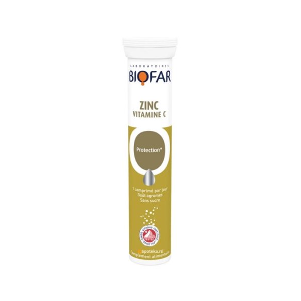 Biofar BIOFAR ZN+VITAMNI C EFERVETE