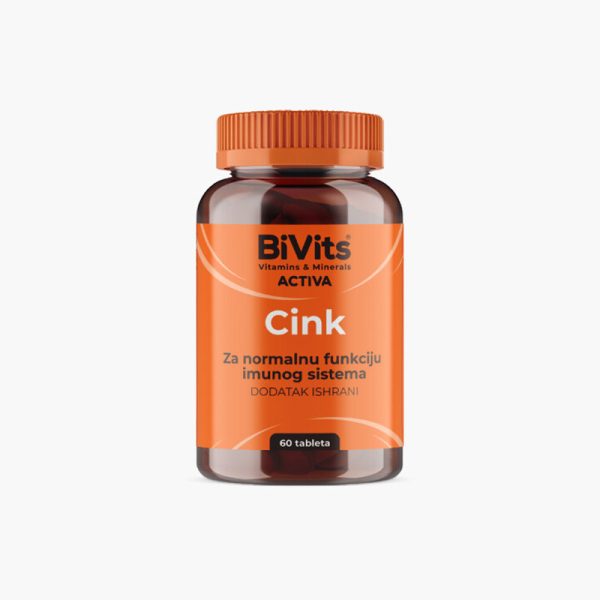Bivits BIVITS ACTIVA CINK TABLETE 10MG A/60