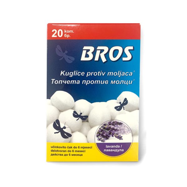 Bros BROS KUGLICE PROTIV MOLJACA A/20