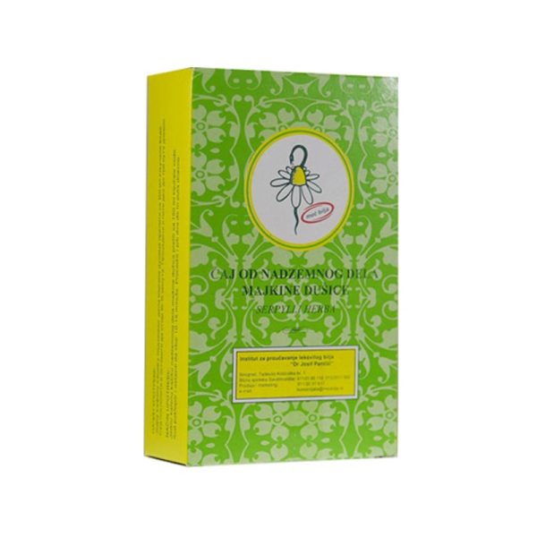 Institut Josif Pancic ČAJ OD NADZEMNOG DELA MAJKINE DUŠICE 100G