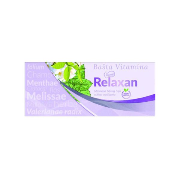Vitaminka ČAJ RELAXAN FILTER A/20