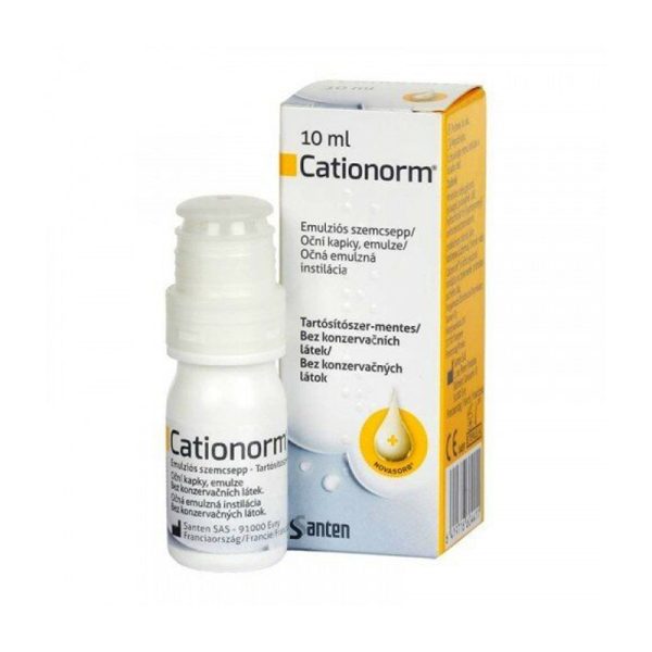 Santen CATIONORM KAPI ZA OČI 10ML